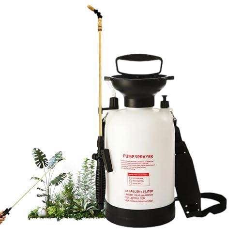 Adsfvs Rasen- Und Gartenpumpensprühgerät - Druck Sprüher Für Garten,Manueller Tragbarer Sprüher Für Haus Garten Pflanzenbewässerung Outdoor Camping Reinigung von Adsfvs