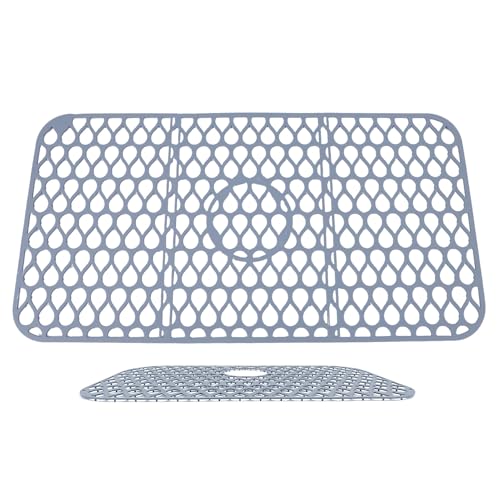 Adsfvs Spülbeckenmatte - Abtropfmatte Für Arbeitsplatte,Rutschfeste Zusammenklappbare Abtropfmatte Schutz Vor Kratzer Schmutz Beschädigung Für Kochgeschirr Obst Adsfvs Spülbeckenmatte - Abtropfmatte Für Arbeitsplatte,Rutschfeste Zusammenklappbare Abtropfmatte Schutz Vor Kratzer Schmutz Beschädigung Für Kochgeschirr Obst von Adsfvs