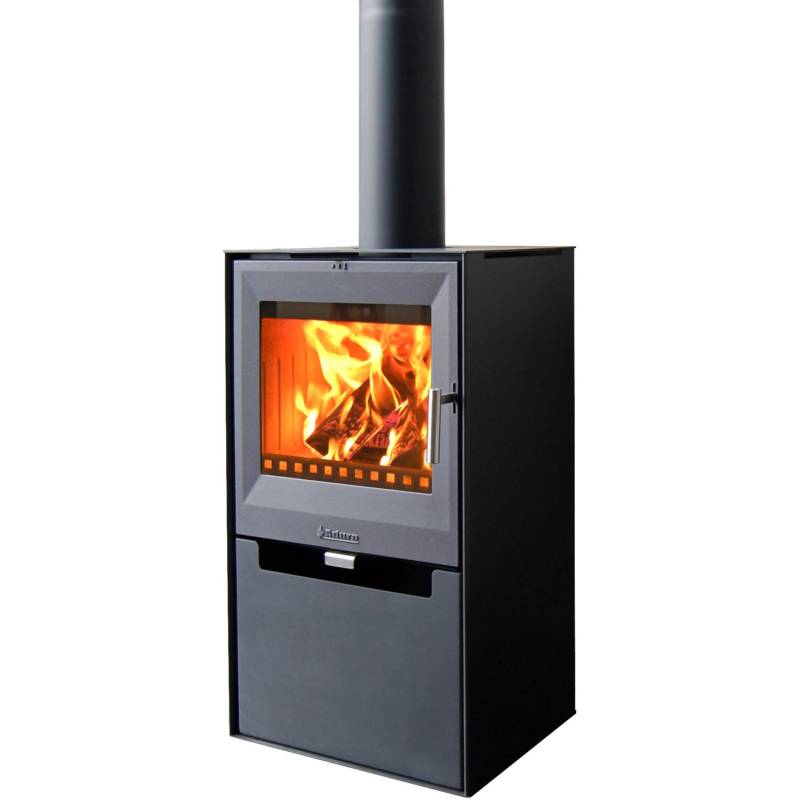 Aduro 14 Kaminofen Stahl Schwarz 6,5 kW mit Automatik von Aduro