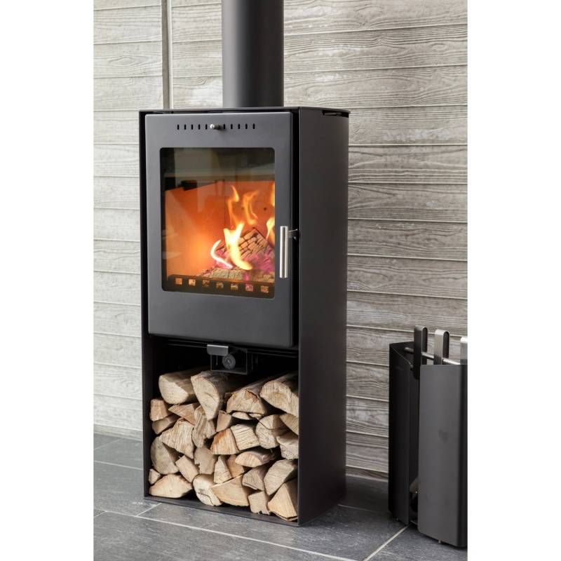Aduro 19 Kaminofen Stahl Schwarz 5 kW mit Automatik von Aduro