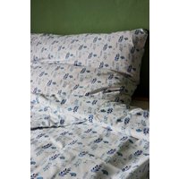 Überschlaglaken - Weichheit Blau von AduseByAduse