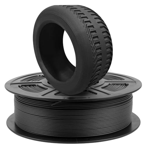Advanc3D PLA-CF Filament 1kg Hohe Zugfestigkeit & Perfekte Passgenauigkeit (Schwarz) von Advanc3D