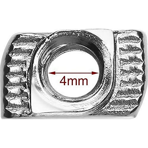 Advanc3D T Nut 6 B-Typ (EU20) Hammermutter Nutenstein Gleitmutter für Aluprofil 2020 2040 M4x50 von Advanc3D