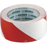Klebeband Markierung rot/weiß (50mm x 33m) von Advance