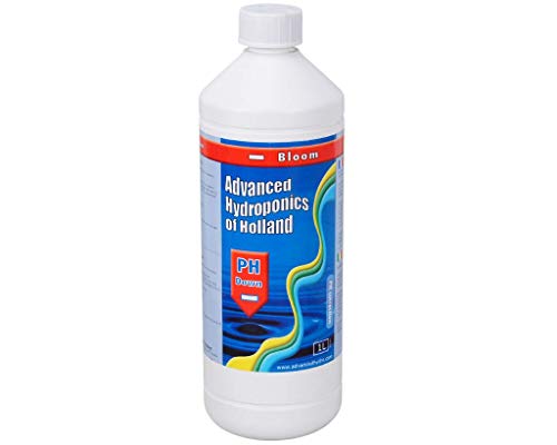 Advanced Hydroponics PH- Bloom 1L - pH Regulator für Hydroponik - Flüssigkeit - Für die Blütephase - Für alle Anbausysteme geeignet von Advanced Hydroponics