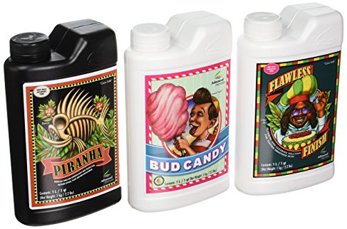 Advanced Nutrients Expert Grower Bundle Piranha, Bud Candy, Flawless Finish Pflanzendünger Booster Enhancer, 1 l von Advanced Nutrients