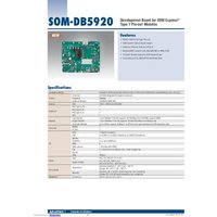 Advantech SOM-DB5920-00A1 Entwicklungsboard 1St. Advantech SOM-DB5920-00A1 Entwicklungsboard 1St. von Advantech