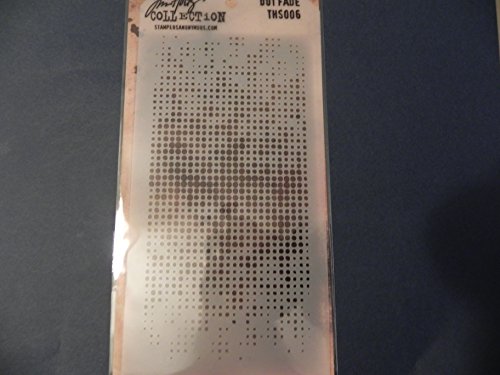 Tim Holtz Schichtschablone ~ Dot Fade !! ! von Advantus