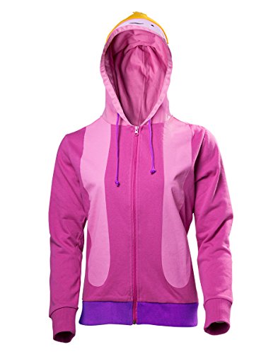 Adventure Time – Prinzessin Bubblegum inspirierter Cosplay Hoodie (XS) von Adventure Time