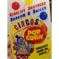 Alte Unbenutzte Ringling Brothers Barnum & Bailey Circus Pop Corn Taschen - Alt Original Alte Unbenutzte Ringling Brothers Barnum & Bailey Circus Pop Corn Taschen - Alt Original von AdvertisingCollector
