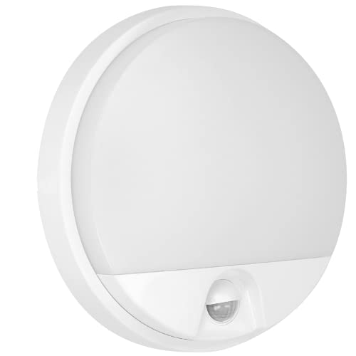 Advitit Agat Modern Aussenlampe mit Bewegungsmelder 4000K IP54 (800lm Weiß) von Adviti