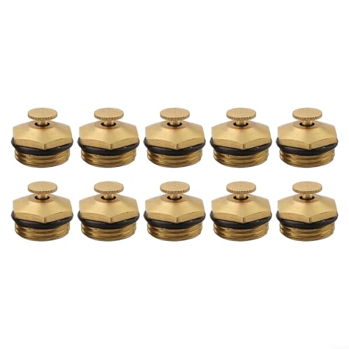 10 Stück 12 Messingnebeldüsen für Rasenbewässerung und Staubentfernung Anwendungen 10 Stück 12 Messingnebeldüsen für Rasenbewässerung und Staubentfernung Anwendungen von Advokingtap