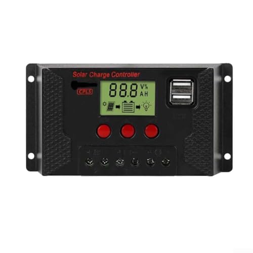 12V 24V Solar Batterie Laderegler für PWM Regler Kompatibel mit 80A 20A 10A 100A Photovoltaik Panels (100A) von Advokingtap
