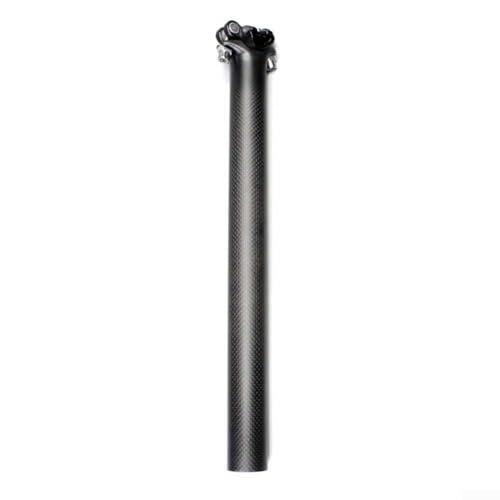 27 2/30 8/31 6 mm Kohlefaser Fahrradsattelstütze gerader Kopf, T700 Material, starke 2 2 mm Wandstärke, 225 g leichtes Design (31,6–350 mm 3K matt) von Advokingtap