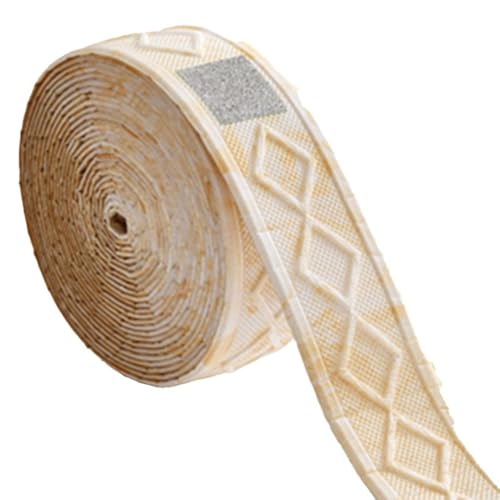 3D-Diamant-Design-Wandsockelleiste 18 4 m selbstklebender PVC-Schaumstoff für Heimdekoration (C1) von Advokingtap