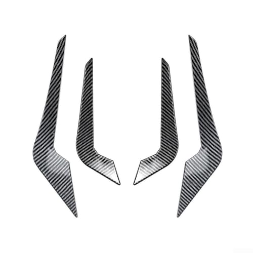 4 Stück Frontstoßstange Seitensplitter Nebelscheinwerfer Luftabdeckung Gitter Set für BMW 2er F87 M2 2016 2021 Entwickelt zur Verbesserung der Fahrzeugluftströmung und des äußeren Erscheinungsbilds von Advokingtap