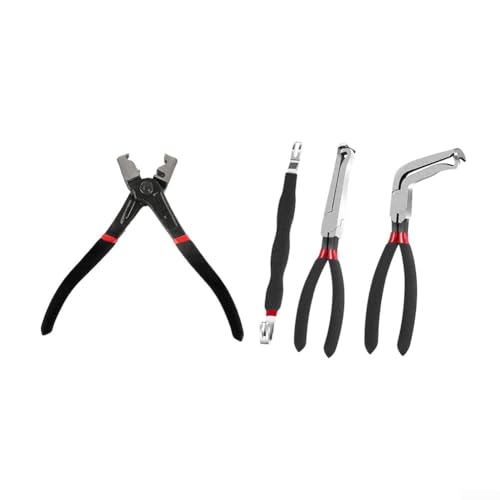 4-teiliges elektrisches Trennzangen-Set für das sichere Entfernen von Verriegelungssteckern mit eingebauten und ergonomischen Griffen 4-teiliges elektrisches Trennzangen-Set für das sichere Entfernen von Verriegelungssteckern mit eingebauten und ergonomischen Griffen von Advokingtap