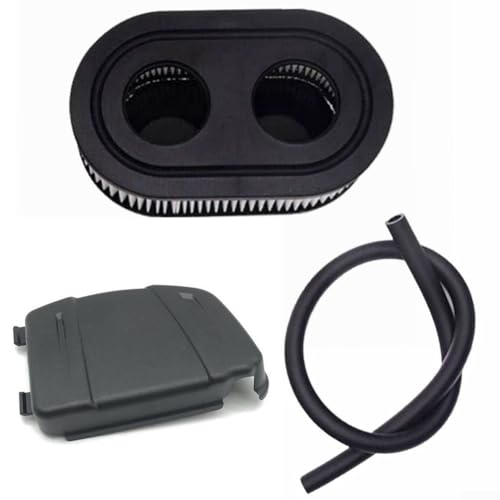 594106 Luftfilter-Abdeckungs-Set, kompatibel mit 550EX 725EXI 625EX 675EX 140cc Modellen einschließlich Luftfilterabdeckung, Schutzhülle und Kraftstoffleitung, passend für Teile 593260 594106 798452 von Advokingtap