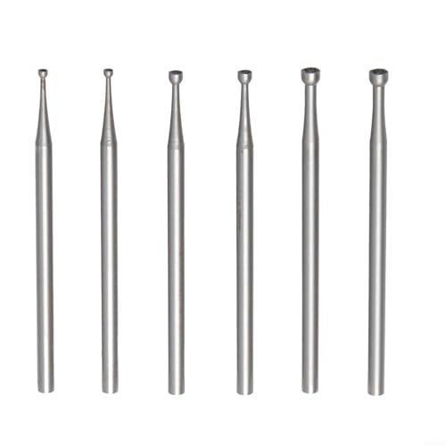 6-teiliges Schnitzschneider-Set für Schmuck und Holz, runde Frässtifte für präzises Bohren und Schleifen 6-teiliges Schnitzschneider-Set für Schmuck und Holz, runde Frässtifte für präzises Bohren und Schleifen von Advokingtap