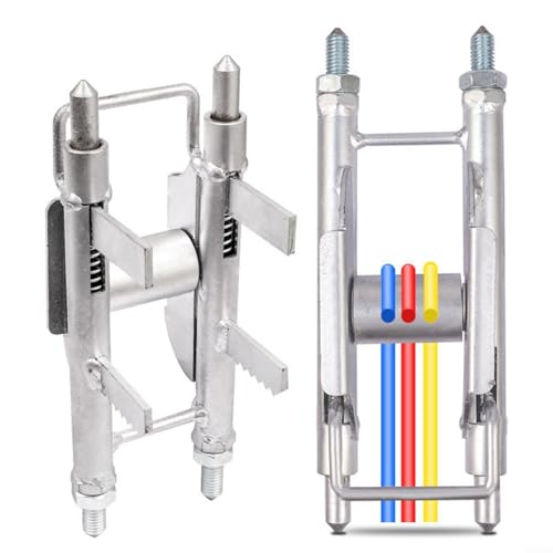 Advokingtap 1/2 Stück Drahtziehhilfe Einfädelgerät Elektriker Einfädelwerkzeug Kit Draht Installation Werkzeug Kit für Kabeleinfädelabzieher (2 Stück) von Advokingtap