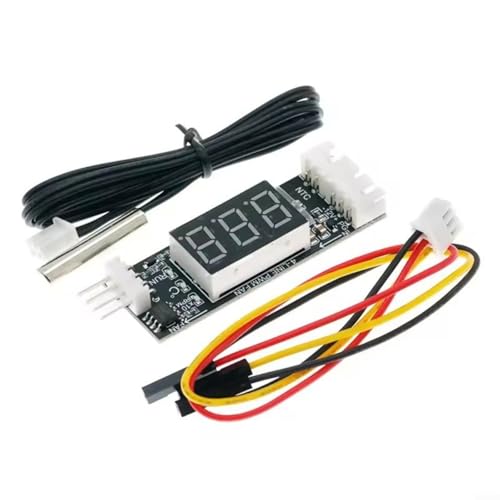 Advokingtap 12 V für PWM-Lüfterdrehzahlregler-Modul mit Temperaturanzeige und programmierbaren Einstellungen, 8–16 V DC, 4 Drähte, 3 A Advokingtap 12 V für PWM-Lüfterdrehzahlregler-Modul mit Temperaturanzeige und programmierbaren Einstellungen, 8–16 V DC, 4 Drähte, 3 A von Advokingtap