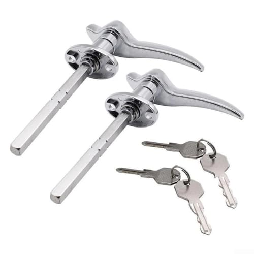 Advokingtap 2 Stück Autotürschlossgriffe mit Schlüsseln H102 für Ford Modell 18 1932 / Modell 40 1933 1934 Advokingtap 2 Stück Autotürschlossgriffe mit Schlüsseln H102 für Ford Modell 18 1932 / Modell 40 1933 1934 von Advokingtap