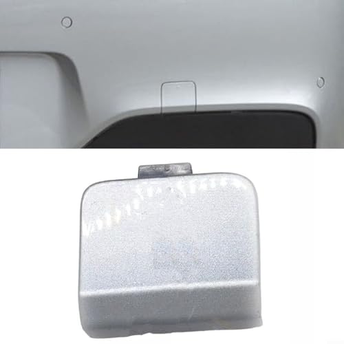 Advokingtap Auto Heckstoßstange Abschleppöse Abdeckung für BMW 6er F06 M6 M-Sport 2013–2018 Ersatz (Silber) von Advokingtap