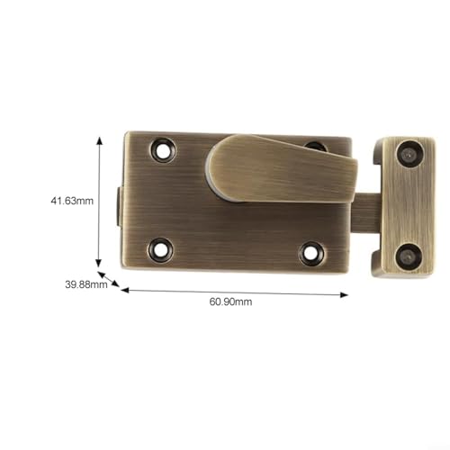 Advokingtap Badezimmer-Türschloss, Zinklegierung, Privatsphäre, Hinweisschild für öffentliche Toiletten, Trennwand, 38,1 cm / 81,3 cm - 68,3 cm / 81,3 cm Advokingtap Badezimmer-Türschloss, Zinklegierung, Privatsphäre, Hinweisschild für öffentliche Toiletten, Trennwand, 38,1 cm / 81,3 cm - 68,3 cm / 81,3 cm von Advokingtap
