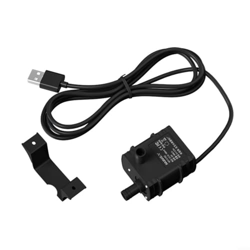 Advokingtap DC bürstenlose USB-Tauchpumpe 5 W für Aquarium-Wasserzirkulation oder PC-Flüssigkeitskühlsystem, geräuscharm (B) von Advokingtap