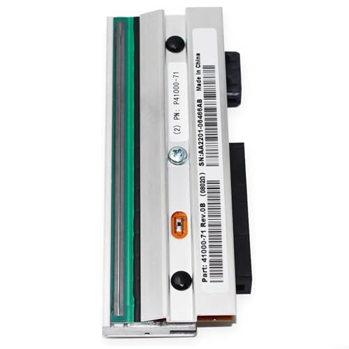 Advokingtap G32432-1M Thermo-Druckkopf aus Metall, kompatibel mit Zebra 105SL Etikettendrucker, 104 mm Breite, 203 dpi Auflösung von Advokingtap