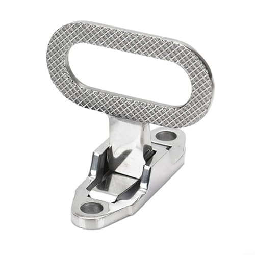 Advokingtap Klappbare Bootsstufen, Marine, Edelstahl, Heckmontage, Leiter, Deck, Hardware (120 x 80) von Advokingtap