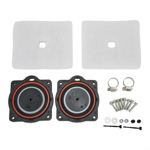 Advokingtap Luftpumpen-Reparatursatz, Ersatzteile für HP-80-0110 HP-80-0117 Membranfilter, einfach zu installieren Advokingtap Luftpumpen-Reparatursatz, Ersatzteile für HP-80-0110 HP-80-0117 Membranfilter, einfach zu installieren von Advokingtap