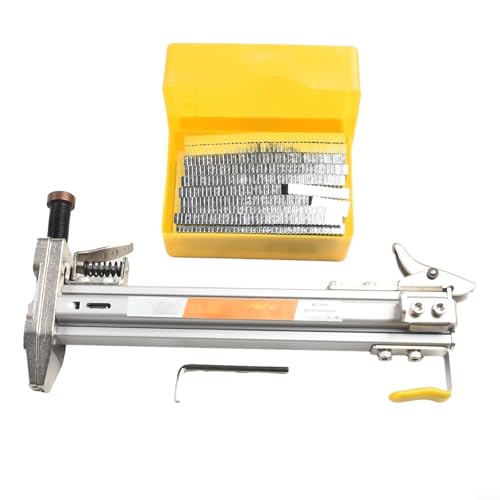 Advokingtap Manueller Nagler ST18 gerades Nagelwerkzeug Aluminiumlegierung Konstruktion Befestigung für Bodenbelag Zement Holz Installation (ST18) von Advokingtap