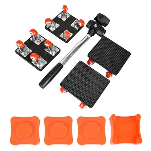 Advokingtap Möbelheber mit Rollen, Möbelheber, 360° drehbar, Transportrollen-Set für Sofa, Bett, max. Tragkraft, 4 Stück Advokingtap Möbelheber mit Rollen, Möbelheber, 360° drehbar, Transportrollen-Set für Sofa, Bett, max. Tragkraft, 4 Stück von Advokingtap