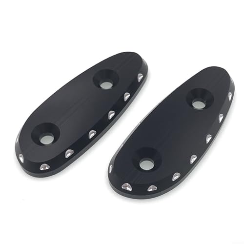 Advokingtap Motorrad-Spiegel-Grundplatte, Aluminium-Halterung für Suzuki Hayabusa GSX1300R 1999–2020, 2 Stück von Advokingtap