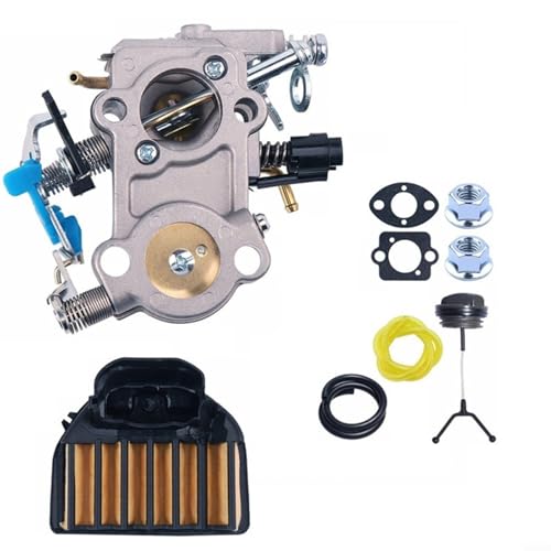 Advokingtap Motorsägen-Tune-Up-Wartungs-Set mit Luftfilter, Kraftstoffleitungen, Tankdeckel, kompatibel mit 455 460 CS2255 von Advokingtap