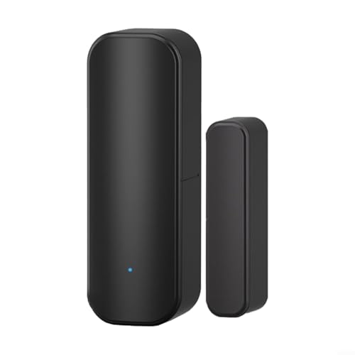 Advokingtap Smart Door And Window Security Sensor Remote Control Support Voice Activation Family Access Sharing For Alexa Alarm System (Black) von Advokingtap