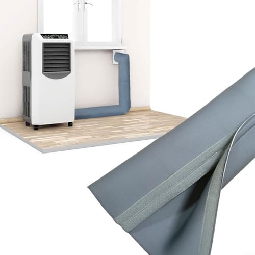 Advokingtap Tragbare AC-Schlauch-Isolierhülse, passend für Abluftschlauch mit einem Durchmesser von 12,7–15 cm, einfache Installation, Schutzhülle von Advokingtap