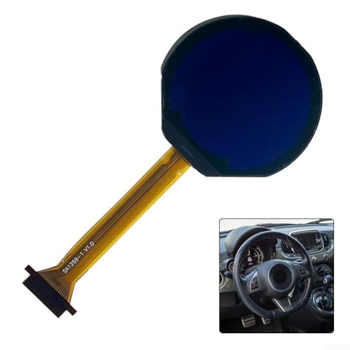 Auto Armaturenbrett LCD Display für Fiat 500 für Abarth 595 695, praktisch und zuverlässig, OEM COG VLIT131703 07 Auto Armaturenbrett LCD Display für Fiat 500 für Abarth 595 695, praktisch und zuverlässig, OEM COG VLIT131703 07 von Advokingtap