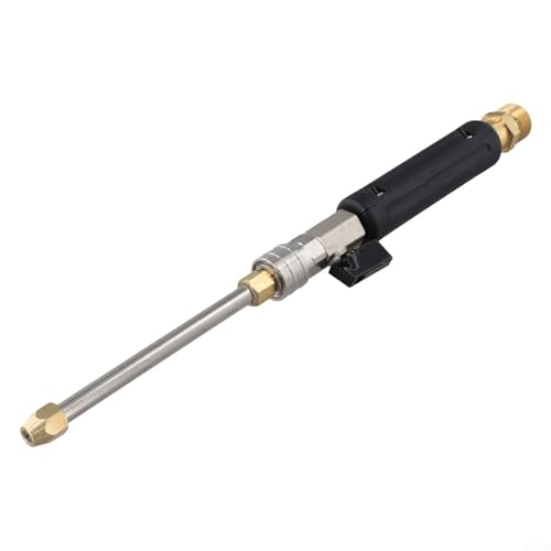 Autowasch-Schlauchtülle mit Schnellanschluss für effiziente Reinigung, 35 cm Verlängerungsstange (gerade) von Advokingtap