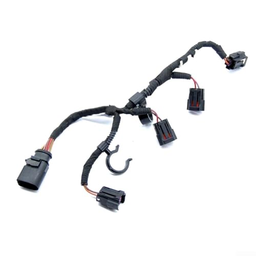 Benzinmotor Hochdruck-Einspritzdüsenbaum kompatibel mit A1 für A3 für A4 A5 Modelle OEM 06L971627K Ersatzteil Verkabelung Teil für ausgewählte Baujahre von Advokingtap
