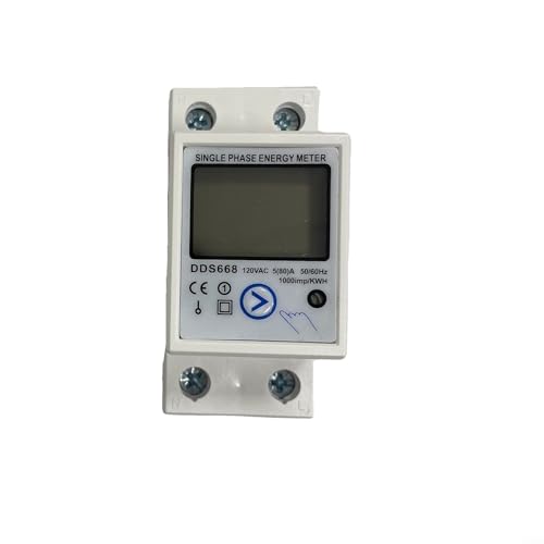 Effiziente Energiemessung mit DDS668 Digitalmessgerät Kompaktes Design für verschiedene Anwendungen geeignet (120V) von Advokingtap
