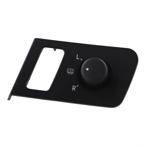 Ersatz-Seitenspiegelschalter Einstellknopf für Touran 2005 bis 2014 Modelle kompatibel mit OEM 1T1959552 1T1959565F von Advokingtap