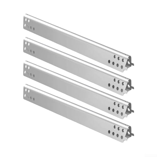 Essential Ofen-Feuerplatten aus Edelstahl für Charbroil Grills, 4 Stück Heizplatten für Grillbegeisterte von Advokingtap