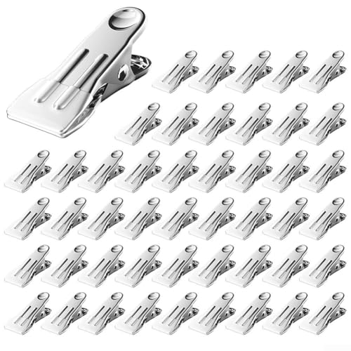 Essential Tool Strong and 48 Pack of Stainless For Steel Pool Cover Clips Suitable for All Seasons (White) von Advokingtap
