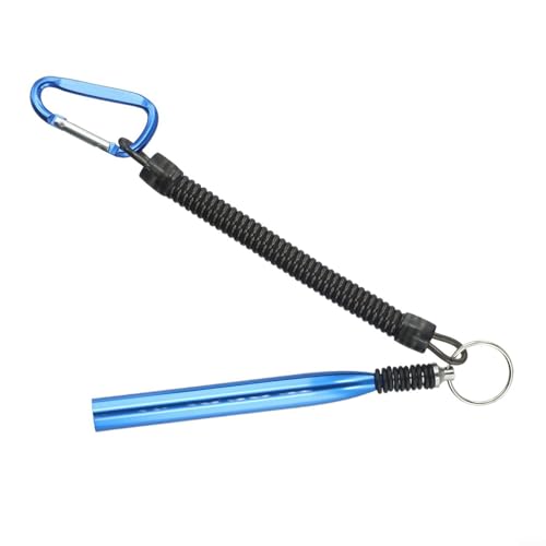 Fishing Essentials Wacky Worm Rig Tool mit 100 Silikon-O-Ringen (blau) von Advokingtap