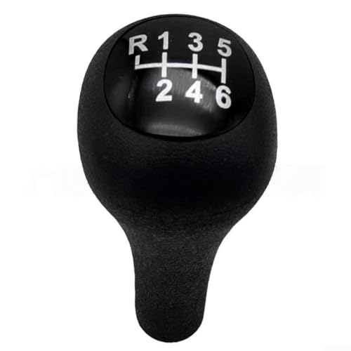 Für Ford Focus MK1 5 6-Gang-Schaltknauf Kunststoff Ersatz kompatibel mit 1998 2005 Modellen XS4R7217AA (6 Gänge) von Advokingtap