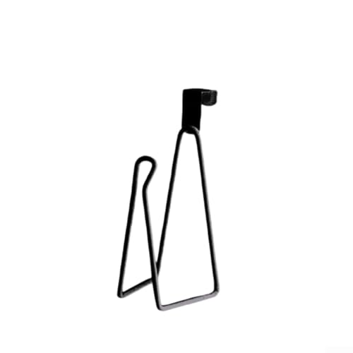 Hängender Toilettenpapierhalter über Tank, Edelstahl-Material mit praktischem Papierschrank (schwarz) von Advokingtap