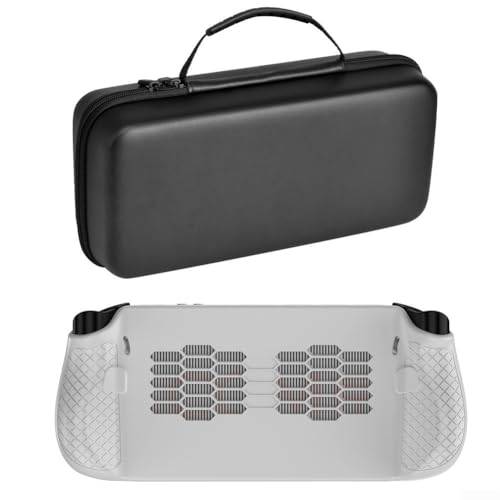 Hartschalen-Schutzhülle für Legion Go S, effiziente Aufbewahrung für Zubehör und Kabel (weiß) von Advokingtap