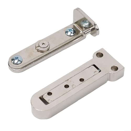 Heaven And Earth unsichtbares Türscharnier-Set mit Stahlkugellager-Drehgelenk für flexible und reibungslose Türbewegung, geeignet für Zimmertüren aus Holz im Innenbereich Heaven And Earth unsichtbares Türscharnier-Set mit Stahlkugellager-Drehgelenk für flexible und reibungslose Türbewegung, geeignet für Zimmertüren aus Holz im Innenbereich von Advokingtap